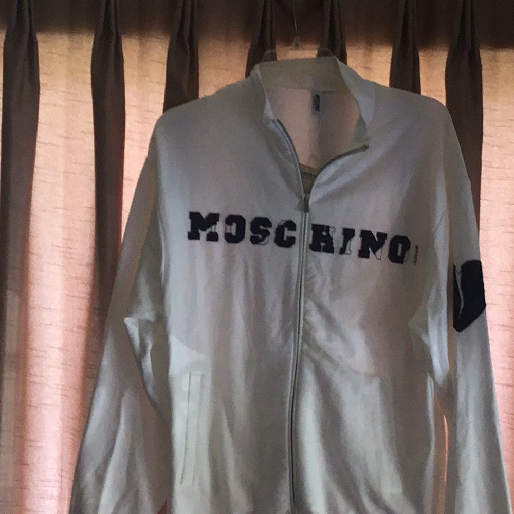 Moschino blazer jacket white
